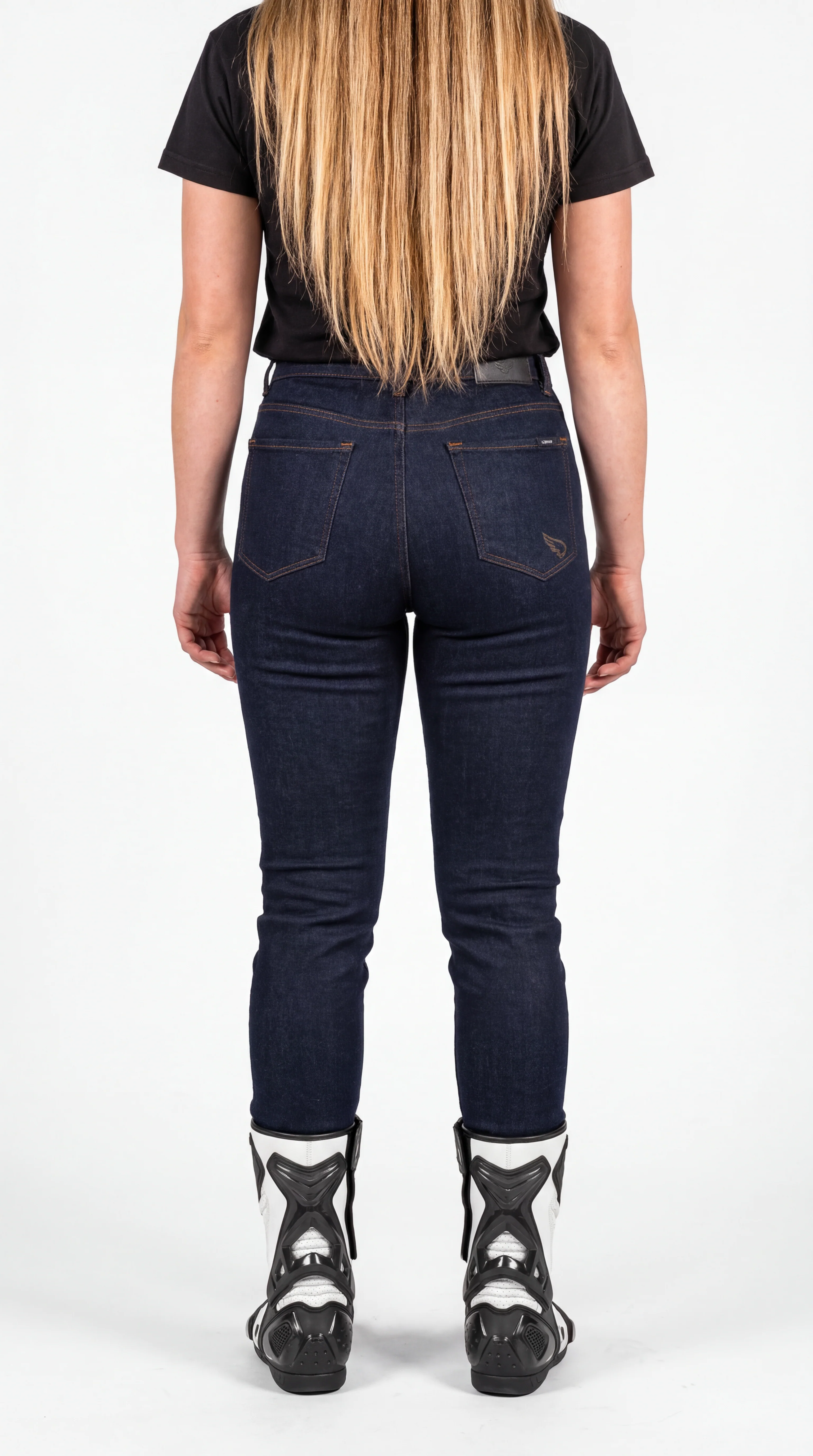 Women's Unbreakable Coretec 14oz Skinny Jeans | Indigo | Armours Included - Image 3